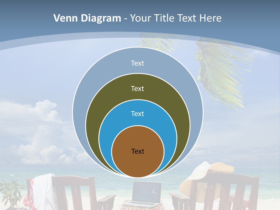 Tropical Portable Paradise PowerPoint Template