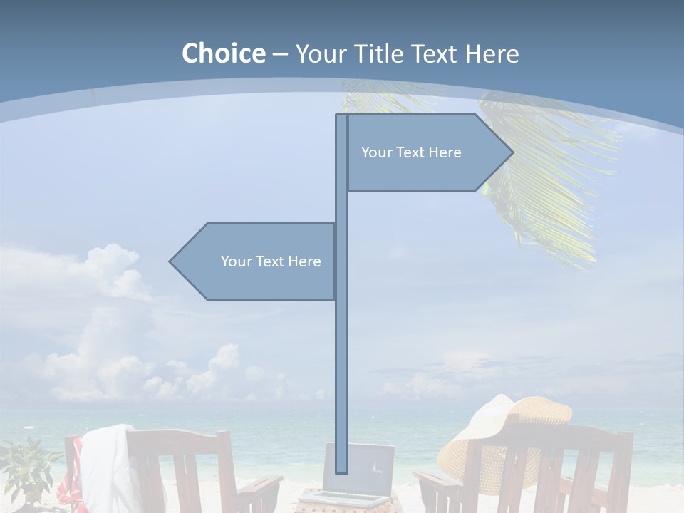 Tropical Portable Paradise PowerPoint Template