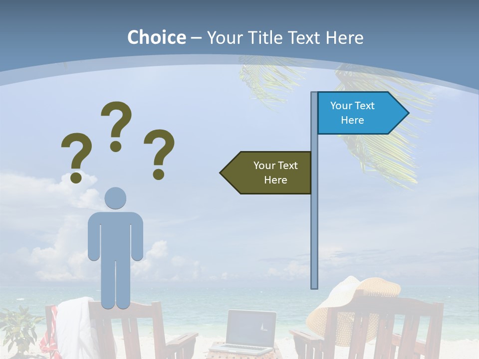 Tropical Portable Paradise PowerPoint Template