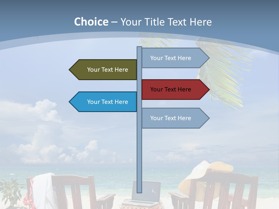 Tropical Portable Paradise PowerPoint Template