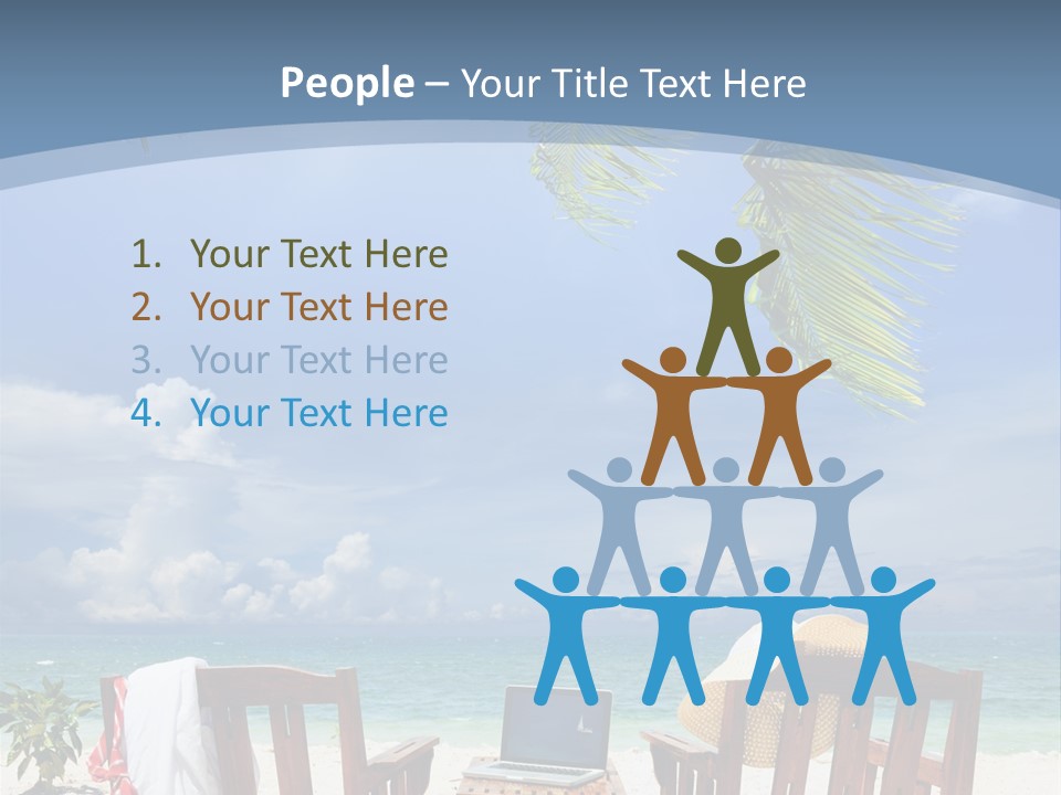 Tropical Portable Paradise PowerPoint Template