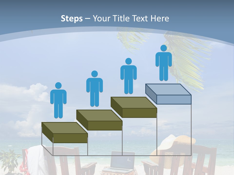 Tropical Portable Paradise PowerPoint Template