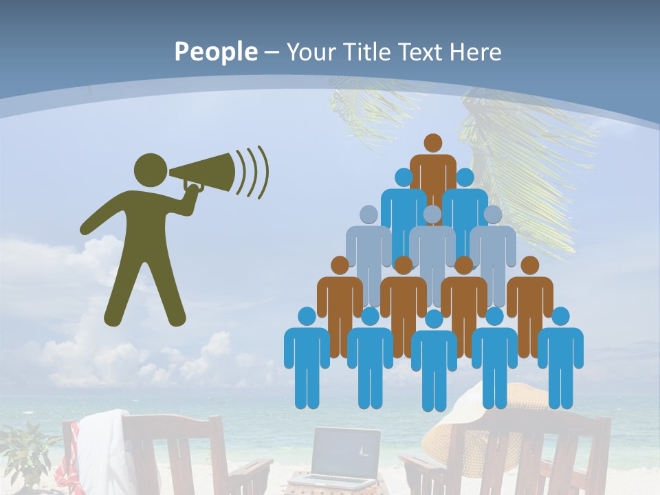 Tropical Portable Paradise PowerPoint Template