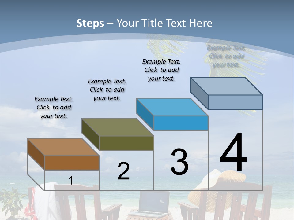 Tropical Portable Paradise PowerPoint Template