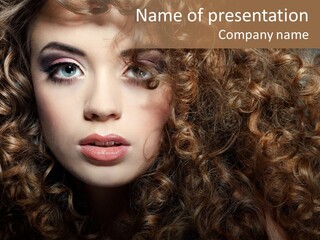 Beauty Attractive White PowerPoint Template