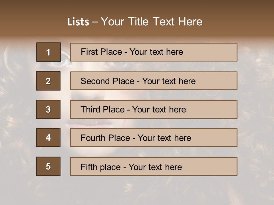 Beauty Attractive White PowerPoint Template