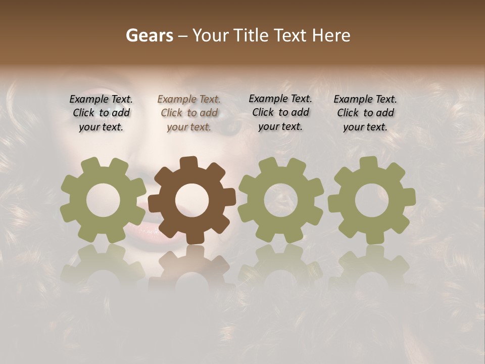 Beauty Attractive White PowerPoint Template