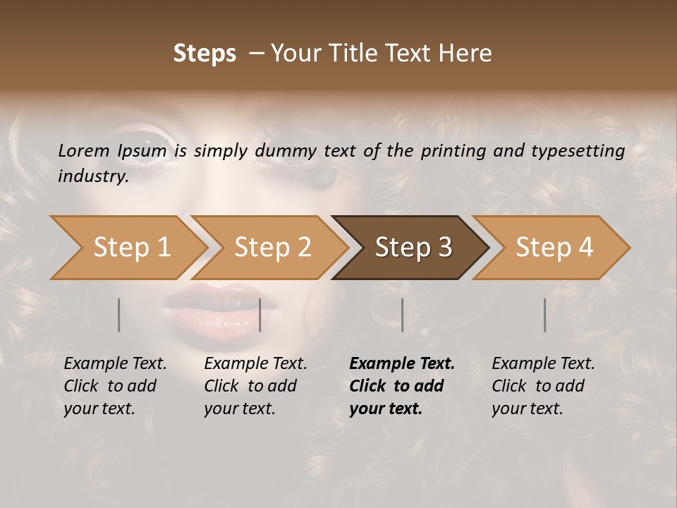 Beauty Attractive White PowerPoint Template