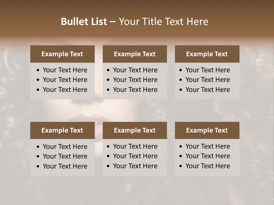 Beauty Attractive White PowerPoint Template