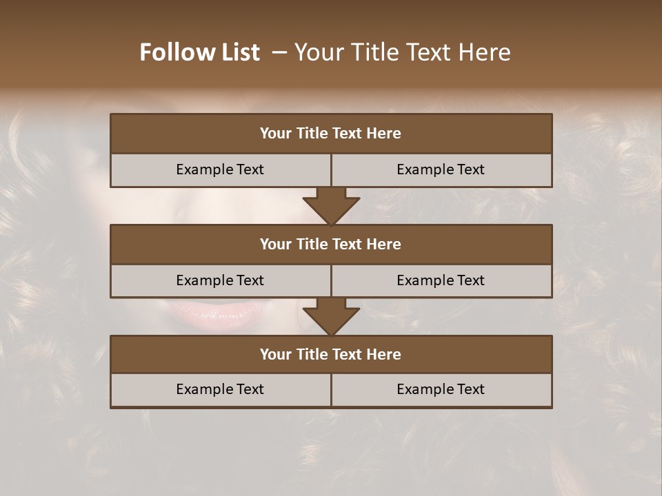 Beauty Attractive White PowerPoint Template