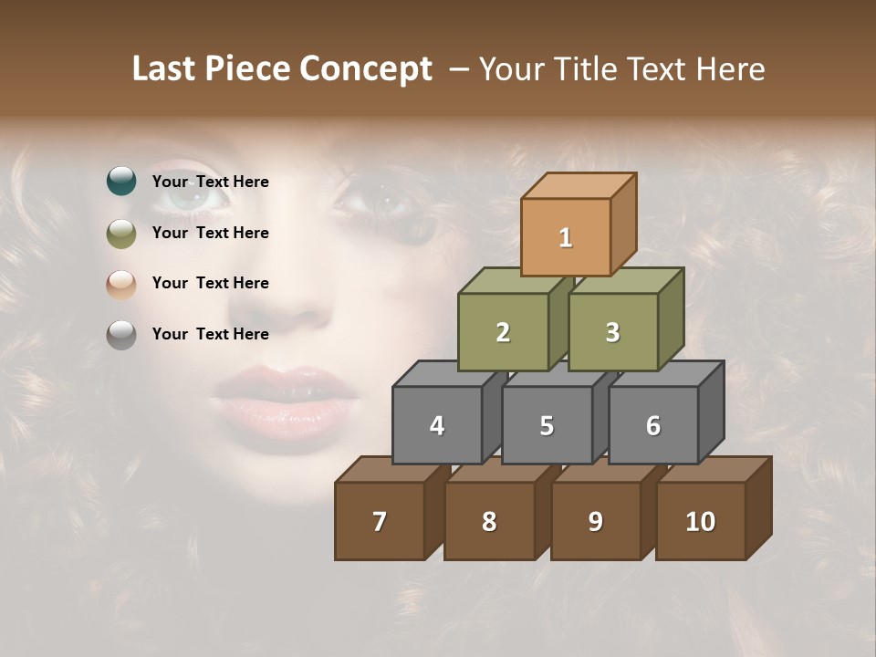 Beauty Attractive White PowerPoint Template