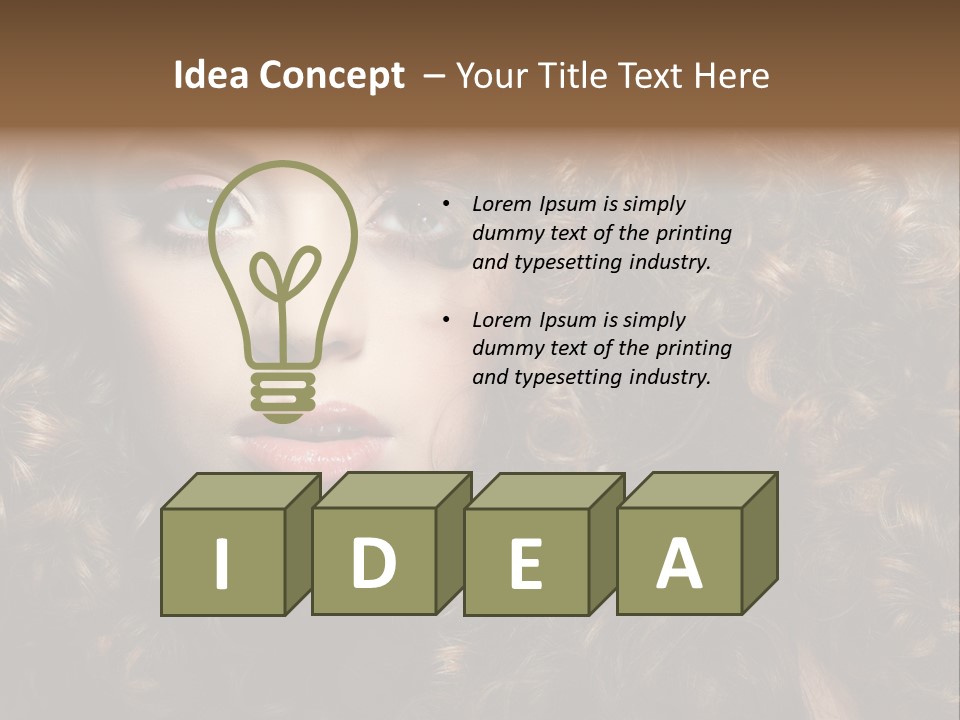 Beauty Attractive White PowerPoint Template