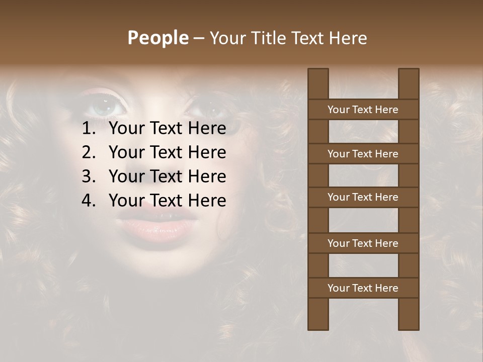 Beauty Attractive White PowerPoint Template