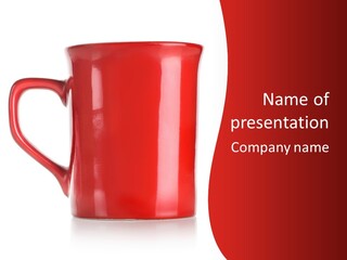 Cookware Ceramic Mug PowerPoint Template