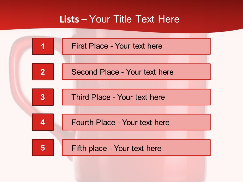 Cookware Ceramic Mug PowerPoint Template