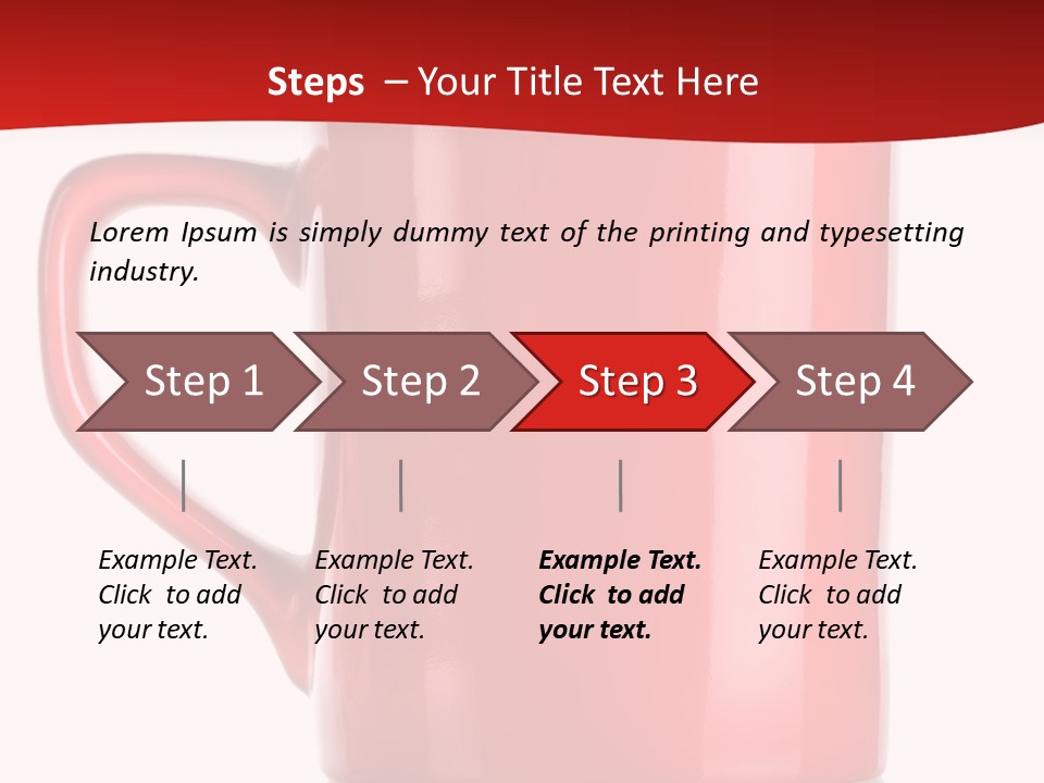 Cookware Ceramic Mug PowerPoint Template