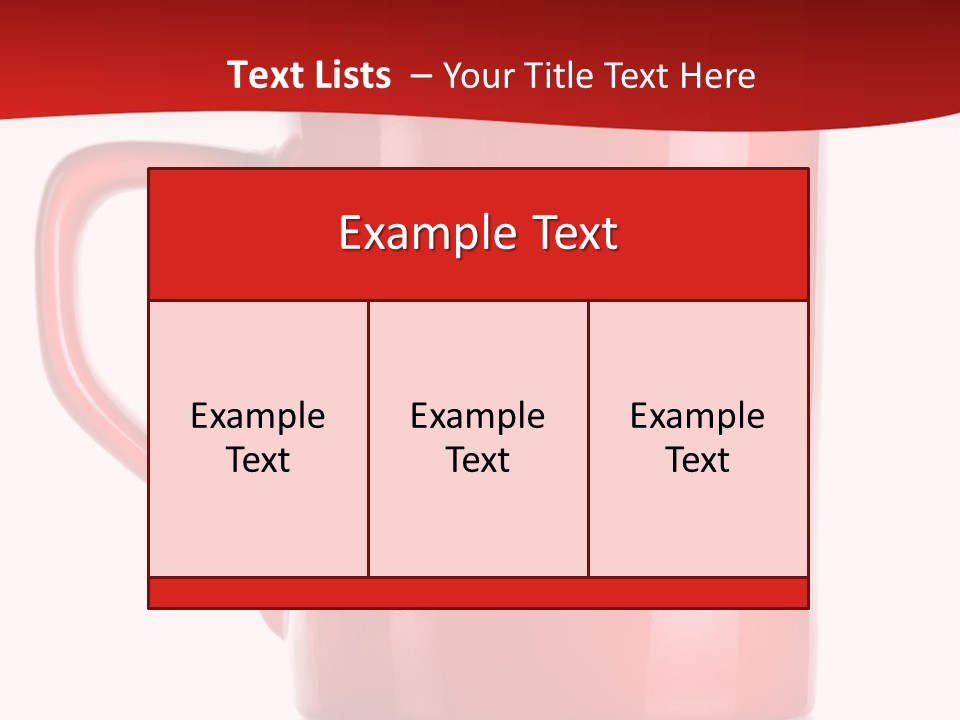 Cookware Ceramic Mug PowerPoint Template