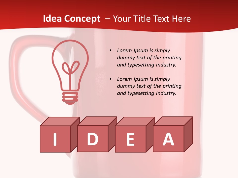 Cookware Ceramic Mug PowerPoint Template