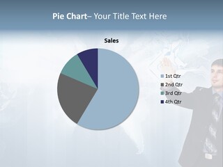 Person Interface Circle PowerPoint Template