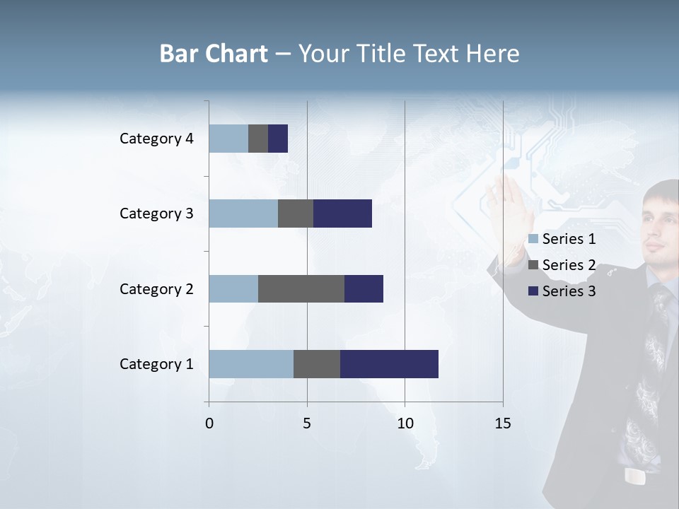 Person Interface Circle PowerPoint Template