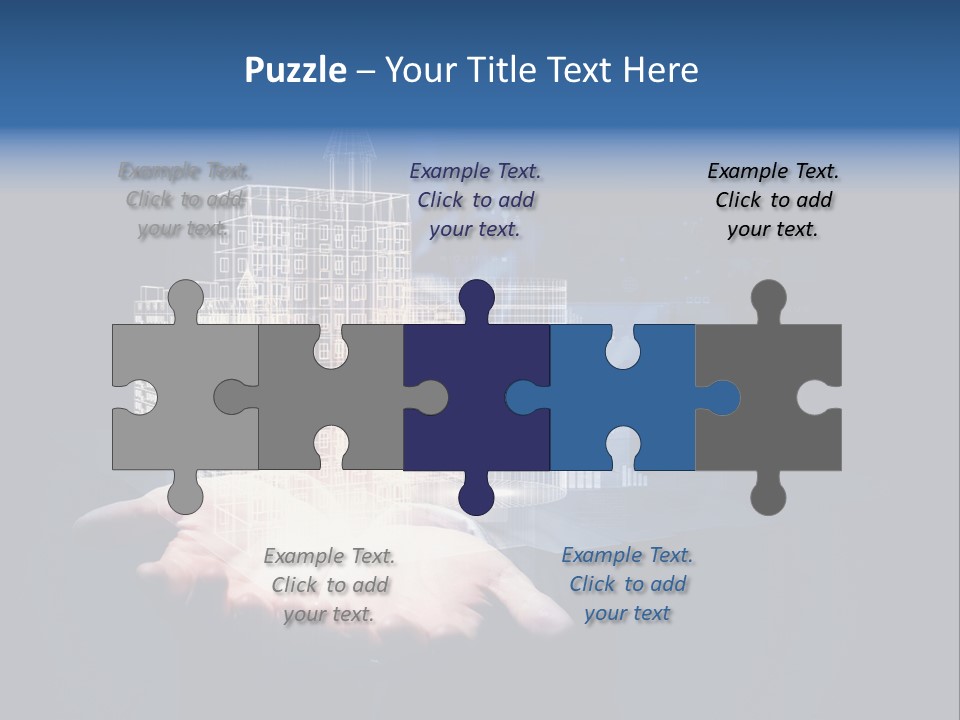 Facade View Architectural PowerPoint Template