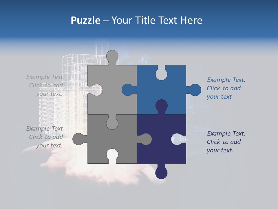 Facade View Architectural PowerPoint Template