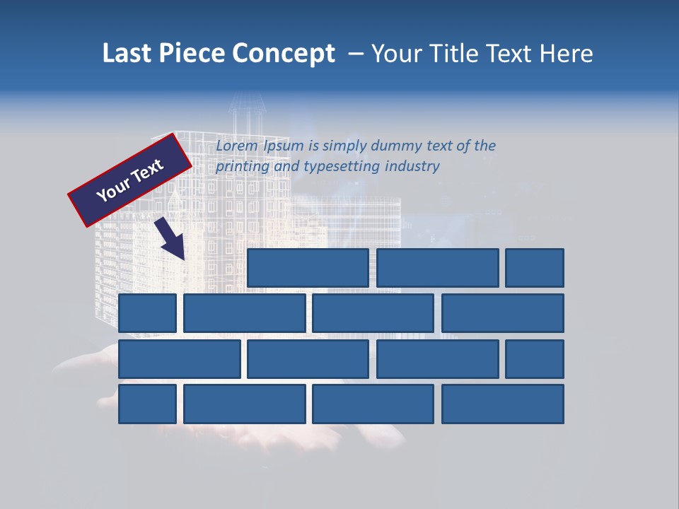 Facade View Architectural PowerPoint Template