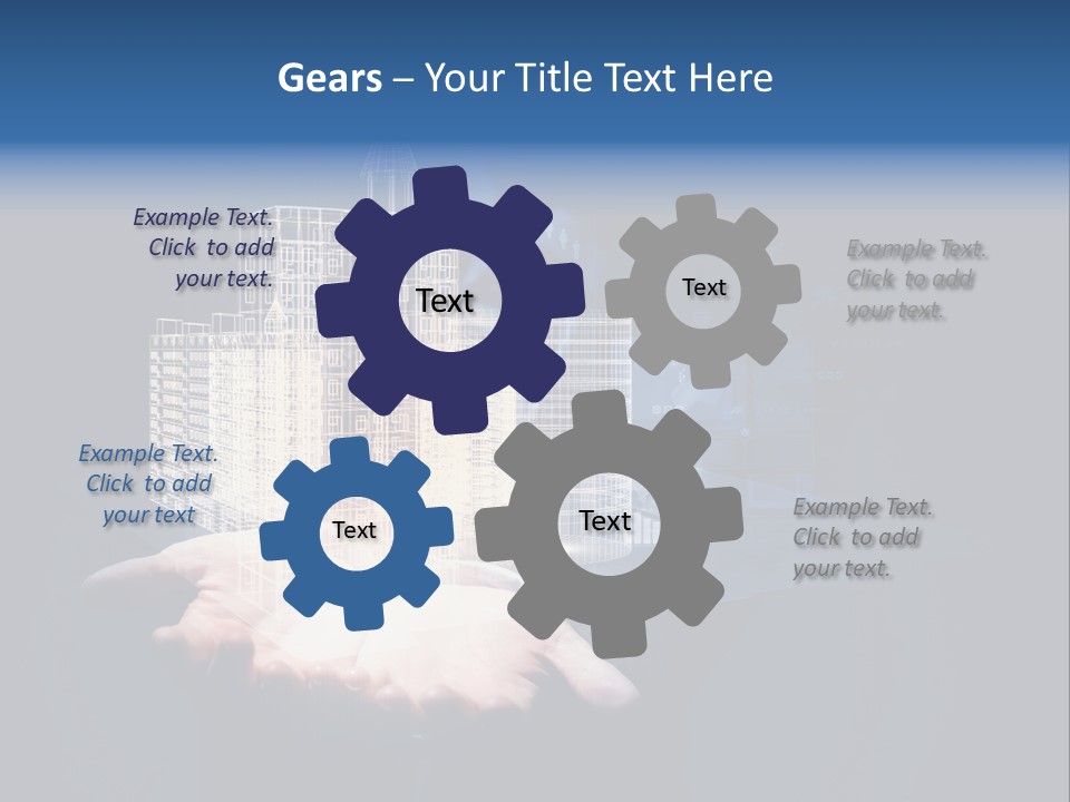 Facade View Architectural PowerPoint Template