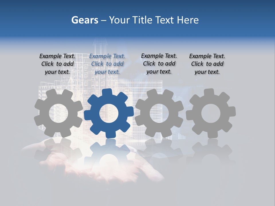 Facade View Architectural PowerPoint Template