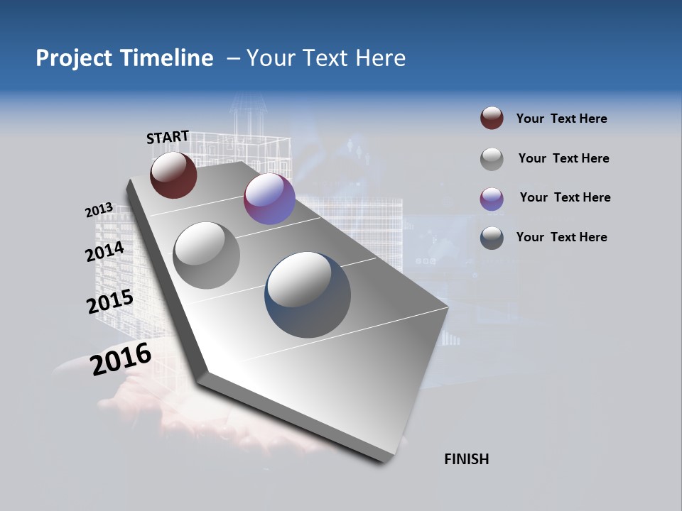 Facade View Architectural PowerPoint Template