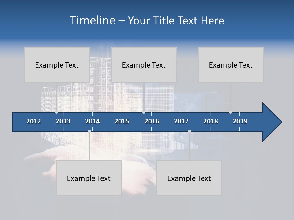 Facade View Architectural PowerPoint Template