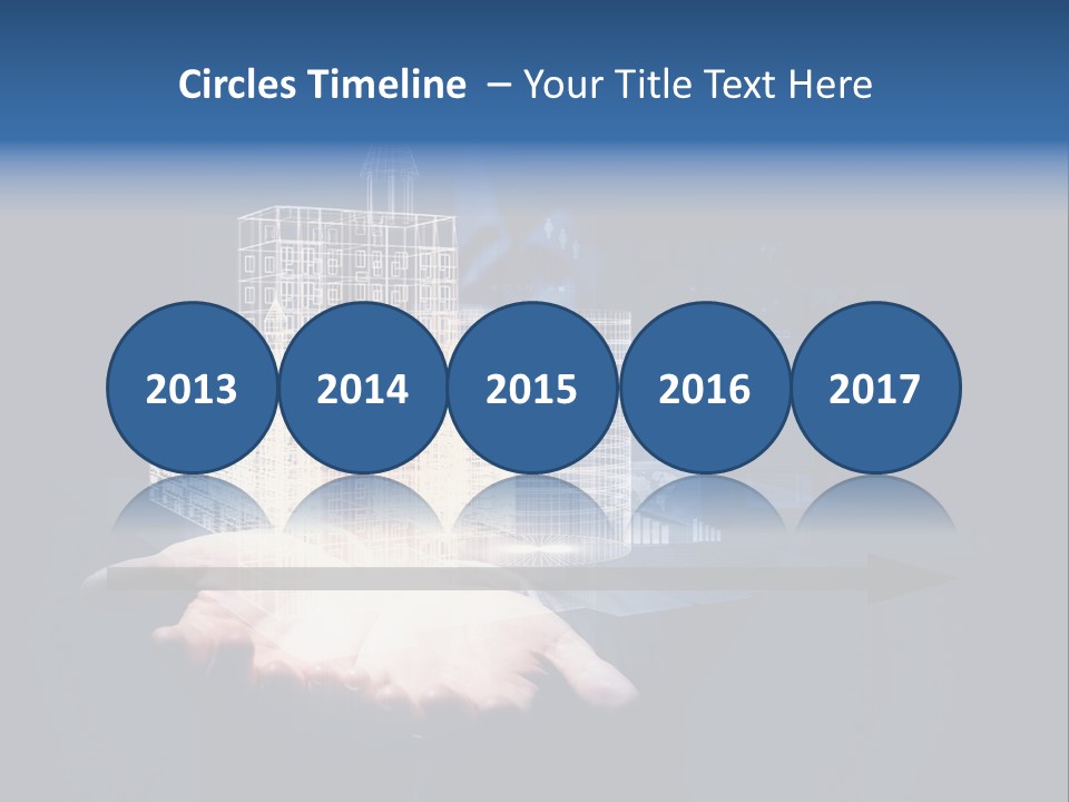 Facade View Architectural PowerPoint Template