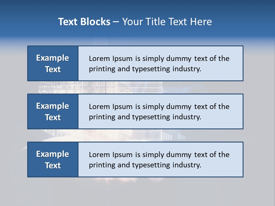 Facade View Architectural PowerPoint Template