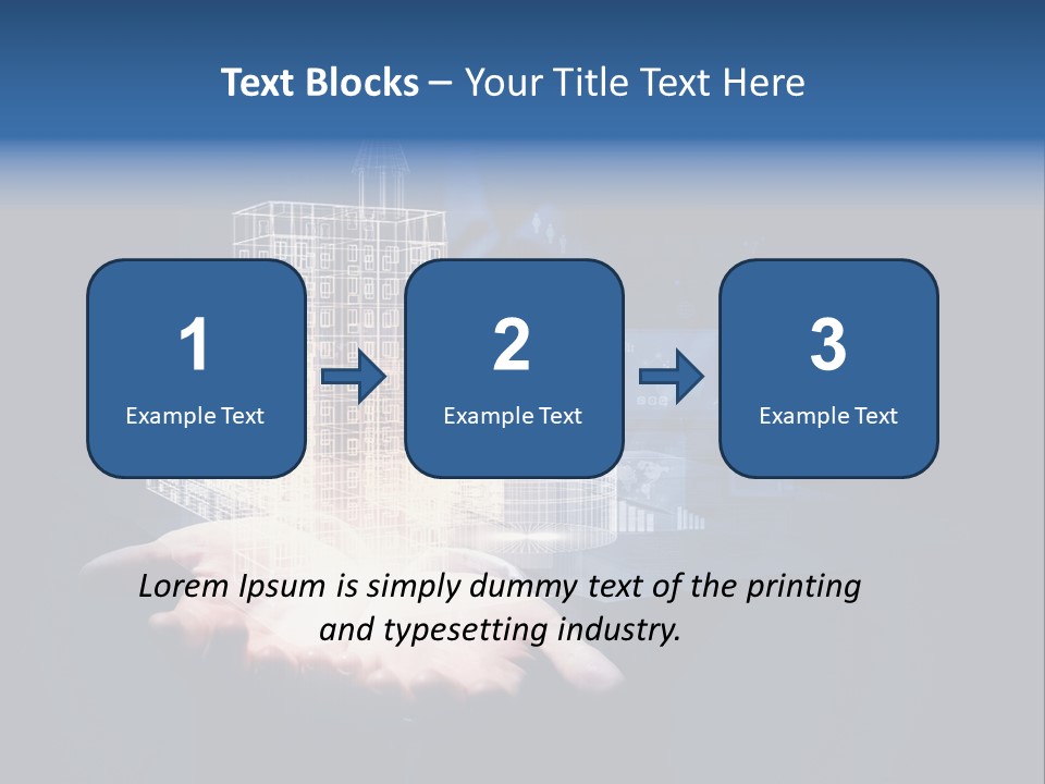 Facade View Architectural PowerPoint Template