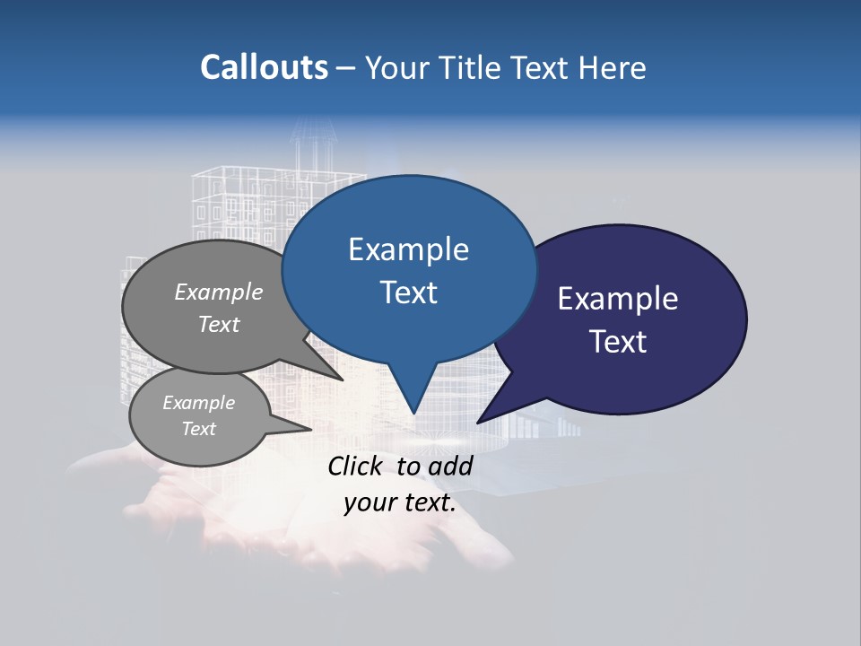 Facade View Architectural PowerPoint Template