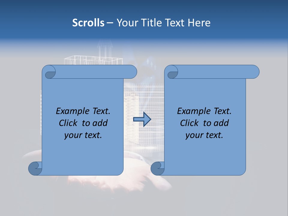 Facade View Architectural PowerPoint Template