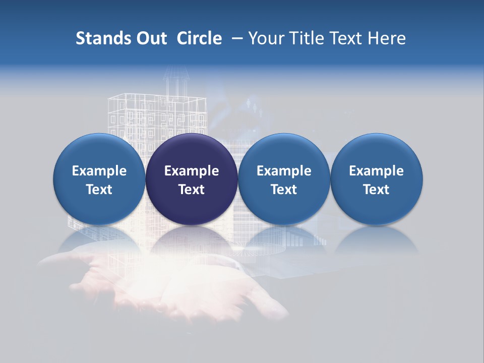 Facade View Architectural PowerPoint Template