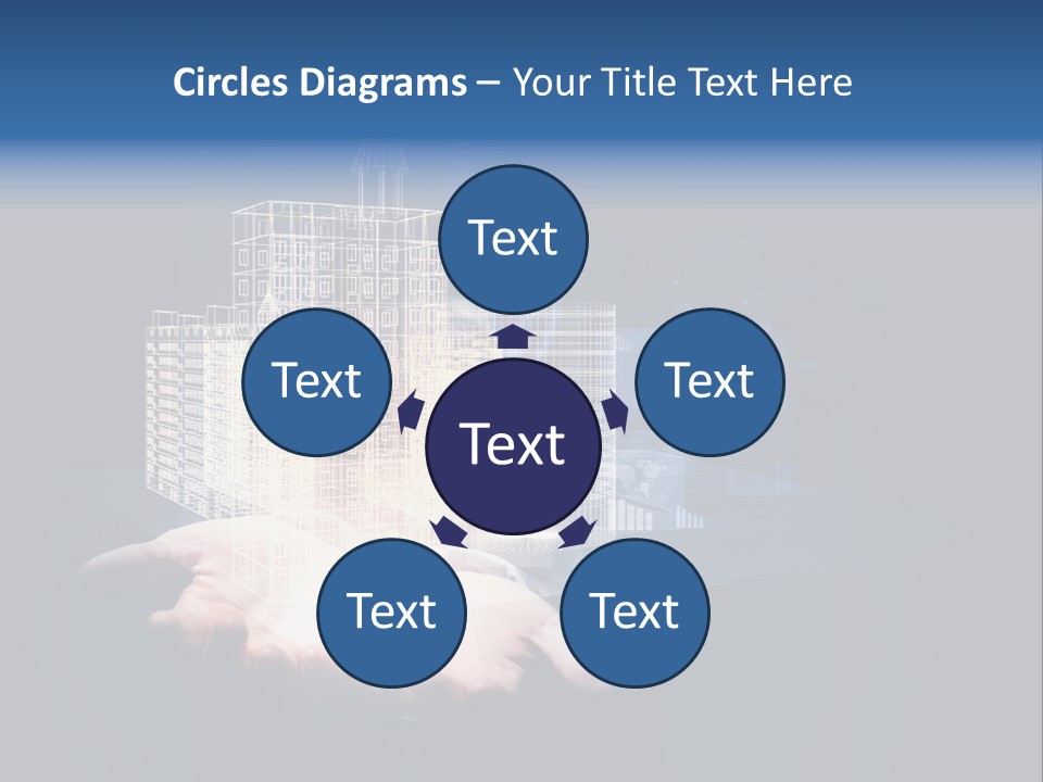 Facade View Architectural PowerPoint Template