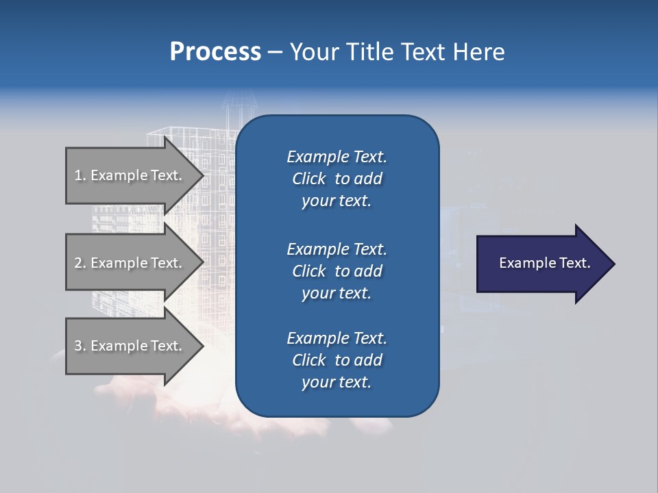 Facade View Architectural PowerPoint Template
