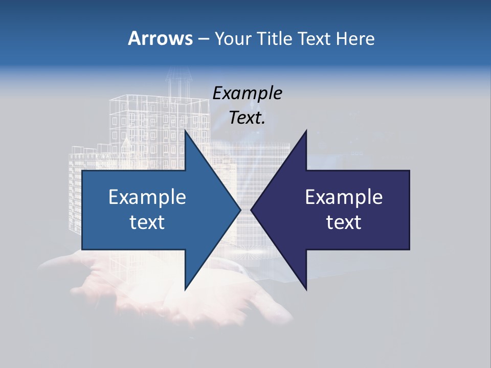Facade View Architectural PowerPoint Template