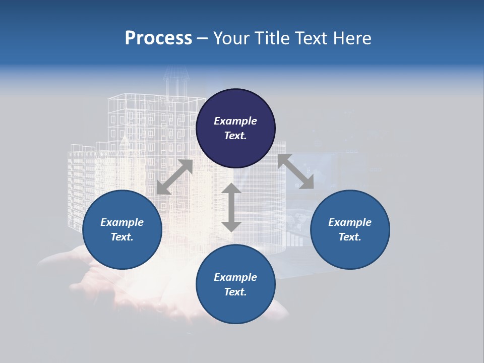 Facade View Architectural PowerPoint Template