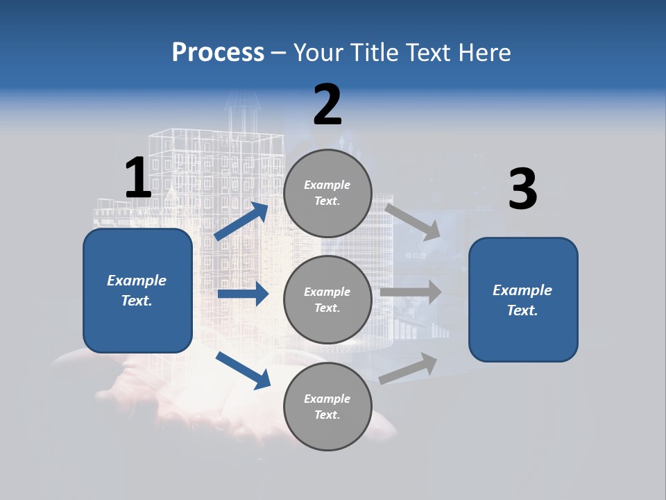 Facade View Architectural PowerPoint Template