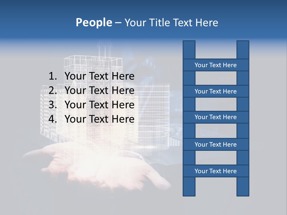 Facade View Architectural PowerPoint Template