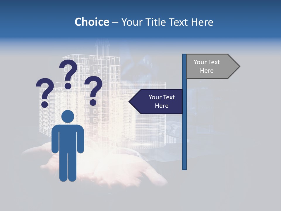 Facade View Architectural PowerPoint Template