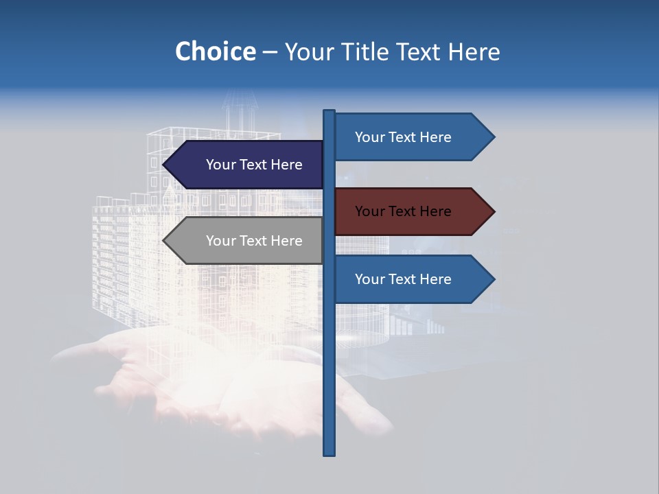Facade View Architectural PowerPoint Template