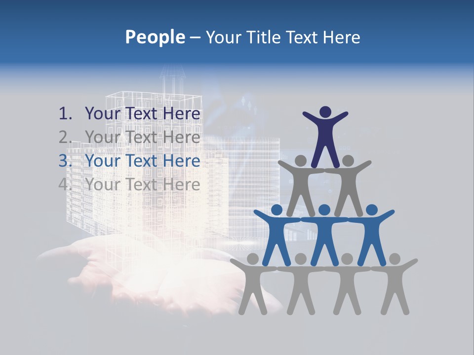 Facade View Architectural PowerPoint Template