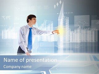 Future Digital High Tech PowerPoint Template