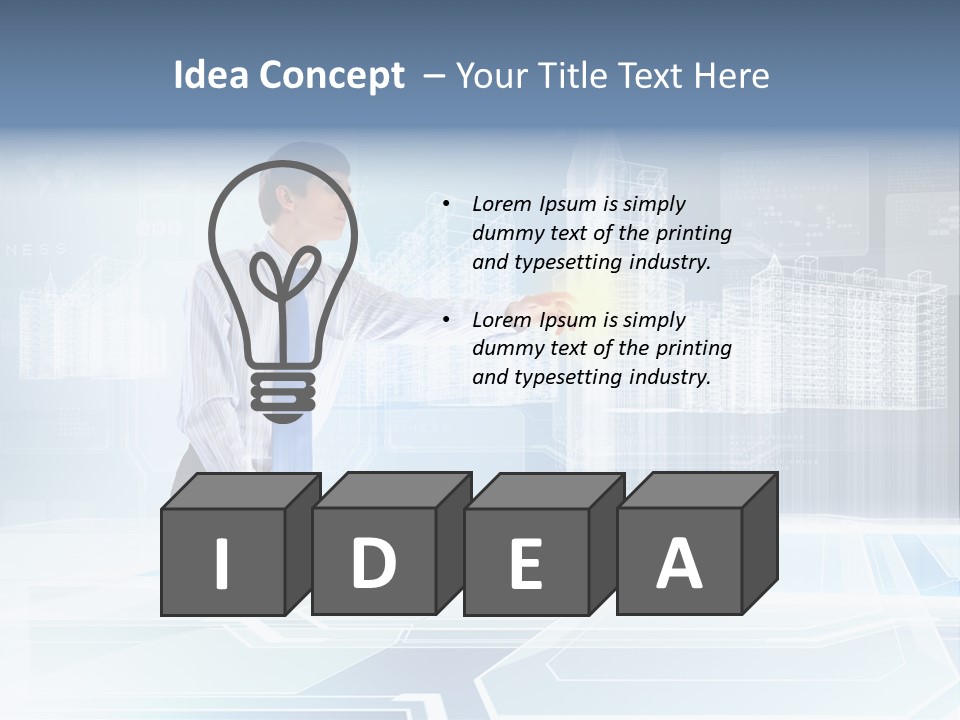 Future Digital High Tech PowerPoint Template