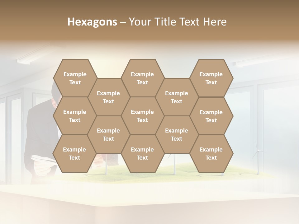 Wind Symbol Choice PowerPoint Template