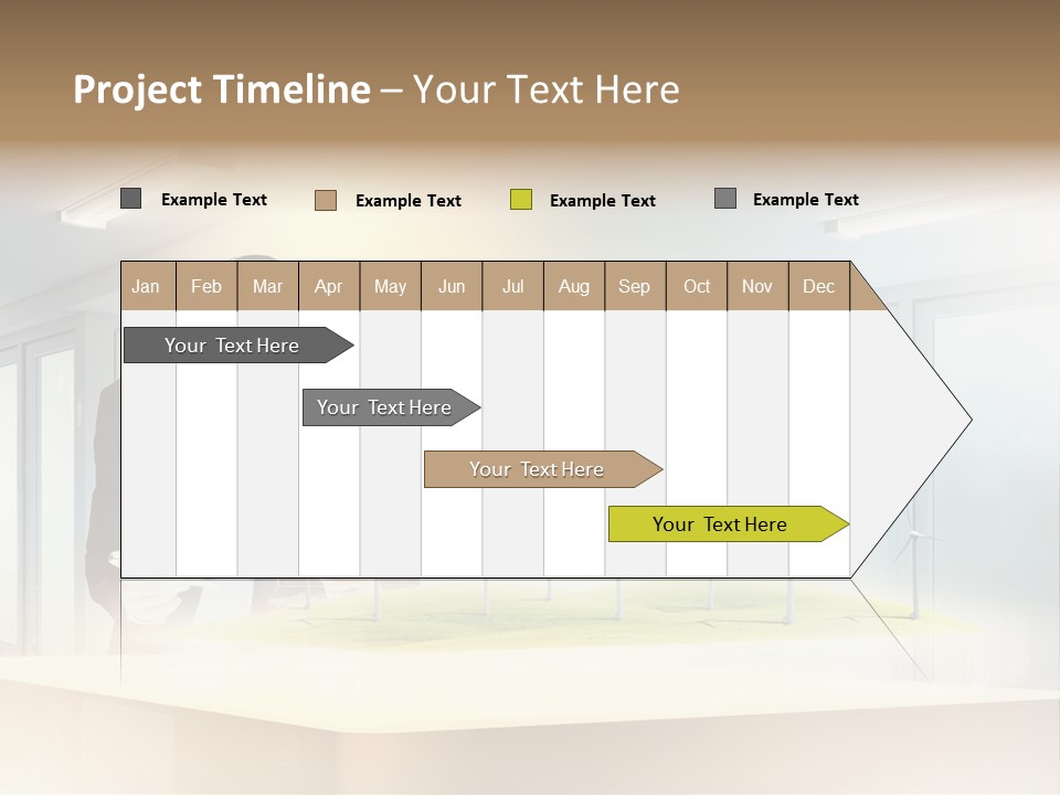 Wind Symbol Choice PowerPoint Template